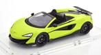McLaren 600LT Spider 2019 green 1:18 (nieuw), Verzenden, Nieuw, Auto, Overige merken