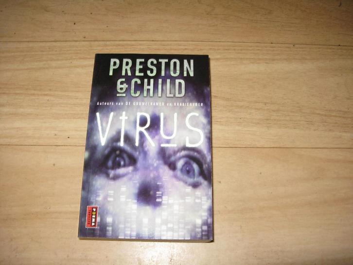 Preston & Child - Virus, Boeken, Thrillers, Gelezen, Ophalen of Verzenden