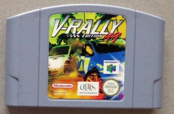 V-Rally Edition 99 voor de Nintendo 64  beschikbaar voor biedingen