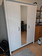Ikea Brusali kledingkast wardrobe - 131x190x57 cm - wit, Ophalen, Met deur(en), Gebruikt, 100 tot 150 cm