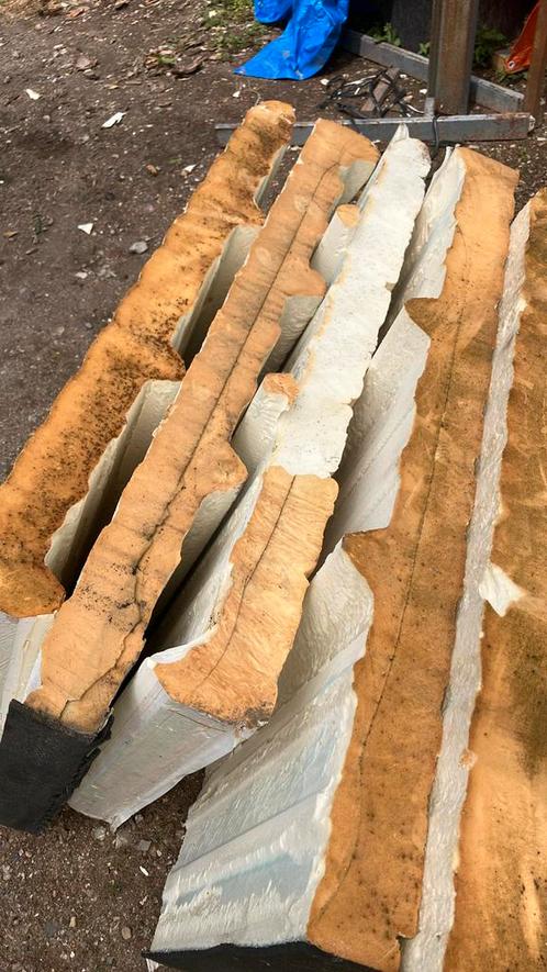 Gratis pir isolatie rest stukken, Doe-het-zelf en Verbouw, Isolatie en Afdichting, Gebruikt, Hardschuim (Pir), 5 tot 10 m², Ophalen