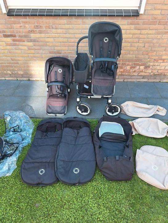 Bugaboo Donkey Duo, Kinderen en Baby's, Kinderwagens en Combinaties, Gebruikt, Bugaboo, Duowagen, Ophalen