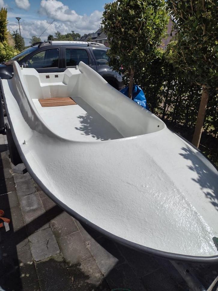 Boot met trailer, Watersport en Boten, Bootonderdelen, Gebruikt, Overige typen, Motorboot, Ophalen