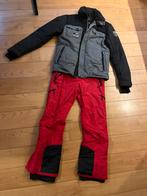 Skipak - wintersport jas en broek. Heren maat L, Ophalen of Verzenden, Zo goed als nieuw, Pak