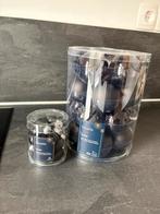 Glazen zwarte kerstballen van bijenkrf decoris, Huis en Inrichting, Woonaccessoires | Stolpen, Ophalen of Verzenden, Nieuw