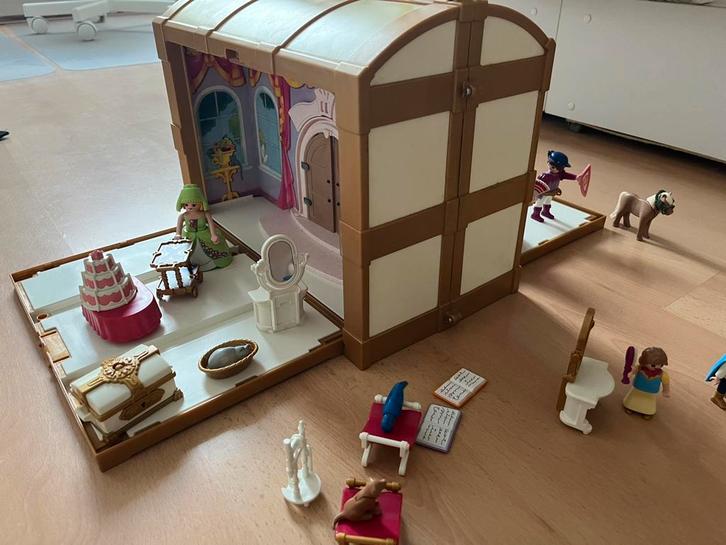 Playmobil Meeneem Prinsessenkoffer Uitgebreide Luxe Set, Kinderen en Baby's, Speelgoed | Playmobil, Zo goed als nieuw, Complete set