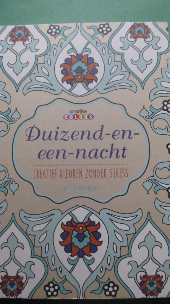 Duizend-en-een-nacht - Creatief kleuren zonder stress, Hobby en Vrije tijd, Tekenen, Nieuw, Papier, Schets- of Tekenboek, Ophalen of Verzenden