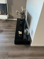 Hulsta TV Meubel - Hoogglans Zwart, Ophalen, Overige materialen, Zo goed als nieuw, 200 cm of meer