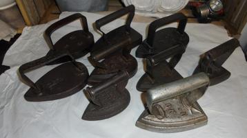 oude strijkijzertjes beschikbaar voor biedingen