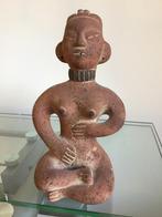 Pre-Columbiaans Jalisco Beeld - Vrouw, Ophalen of Verzenden