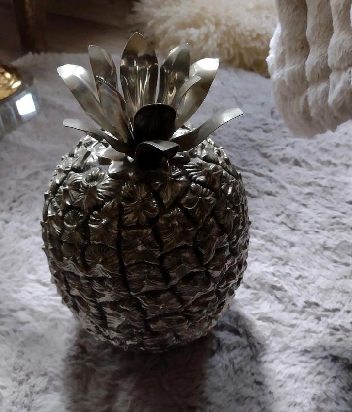 Hollywood Regency Ananas IJsemmer freddo therm, Antiek en Kunst, Antiek | Woonaccessoires, Ophalen