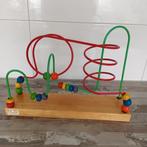 Houten kralenbaan speelgoed, Ophalen of Verzenden, Zo goed als nieuw, Rij- of Hobbelspeelgoed