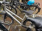 Zilveren Stadsfiets met Brooks Zadel, Gebruikt, Versnellingen, 53 tot 57 cm, Ophalen