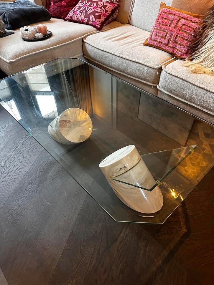 Vintage salontafel, Huis en Inrichting, Tafels | Salontafels, Zo goed als nieuw, Minder dan 50 cm, 50 tot 100 cm, 100 tot 150 cm