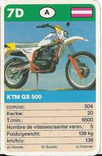 X13 motorkaartje 7d ktm gs 500, Ophalen of Verzenden, Zo goed als nieuw