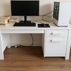 WOOOD Bureau Robin - Wit met Lades, Ophalen, Gebruikt, Bureau
