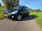 Hyundai i20 1.4 5-DRS 2009 Zwart nw apk half leer!! Airco!!, Voorwielaandrijving, 450 kg, 4 cilinders, 1396 cc