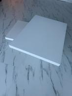 Witte salontafel, Huis en Inrichting, Tafels | Salontafels, Ophalen, Overige materialen, 50 tot 100 cm, 50 tot 75 cm