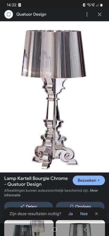 Meerdere Lampen Kartell Bourgie Chrome beschikbaar voor biedingen
