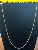 14k Gouden Koningsketting 8,2gram (Nieuw) 60 cm lang-2mm, Nieuw, Goud, Ophalen of Verzenden, Geel