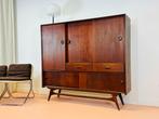 Louis van teeffelen voor Webe - Bar kast / Highboard, 150 tot 200 cm, 25 tot 50 cm, 100 tot 150 cm, Teakhout