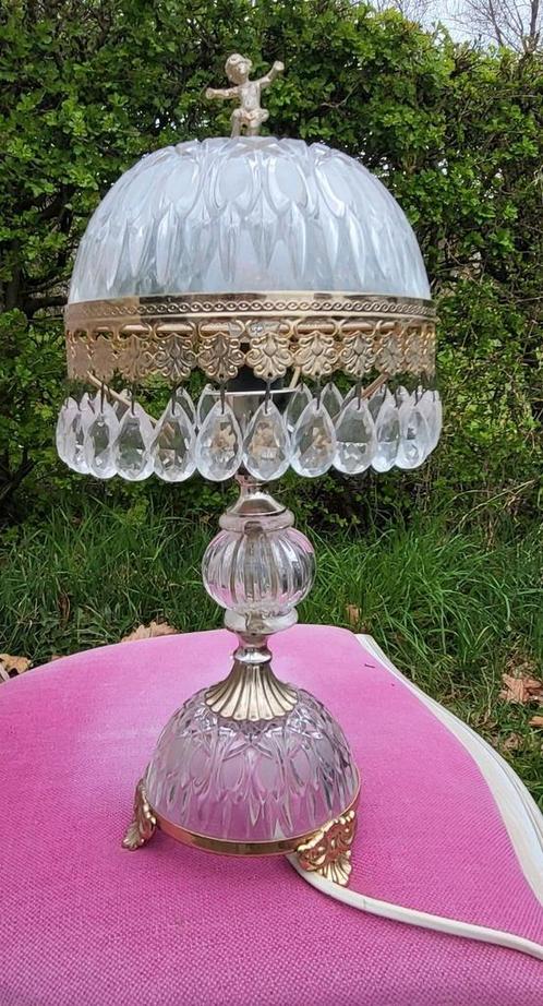 Vintage/Boudoir/Lamp/Hollywood Regency, Antiek en Kunst, Curiosa en Brocante, Ophalen of Verzenden