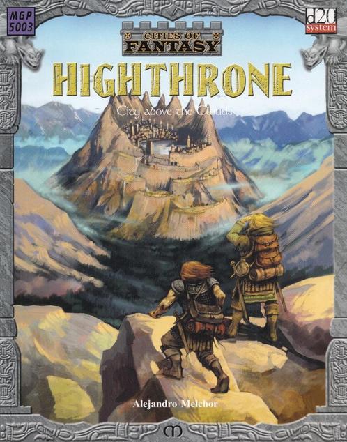 Cities of fantasy: highthrone  MGP5003, Hobby en Vrije tijd, Gezelschapsspellen | Overige, Nieuw, Verzenden