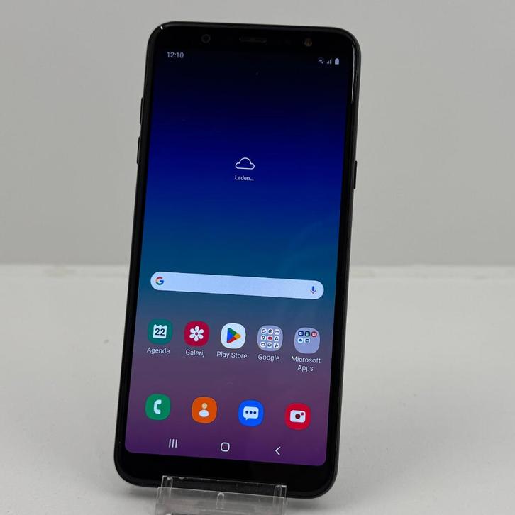 Samsung Galaxy A6+ (2018) 32GB Zwart | Android 10, Telecommunicatie, Mobiele telefoons | Samsung, Zo goed als nieuw, Galaxy A