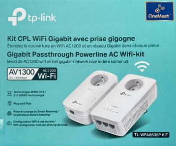 TP-LINK AV1300 AC WIFI-KIT beschikbaar voor biedingen