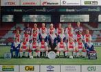 Ajax Fotokaart Seizoen '90/'91 met Handtekeningen, Verzenden, Zo goed als nieuw, Ajax, Spelerskaart