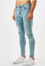 Stoere skinny Londen Legend  Spray On Jeans, Kleding | Heren, Spijkerbroeken en Jeans, Nieuw, W36 - W38 (confectie 52/54), Blauw