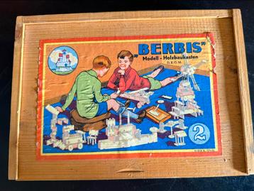 Houten Blokken Speelgoed - Nieuw! Jaren 50 beschikbaar voor biedingen