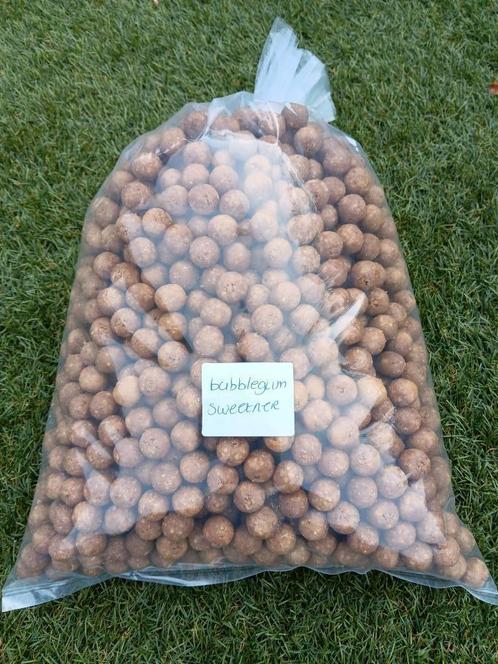 bubbelgum sweetner premium boilies zeer zoet, Watersport en Boten, Hengelsport | Karpervissen, Nieuw, Overige typen, Ophalen of Verzenden