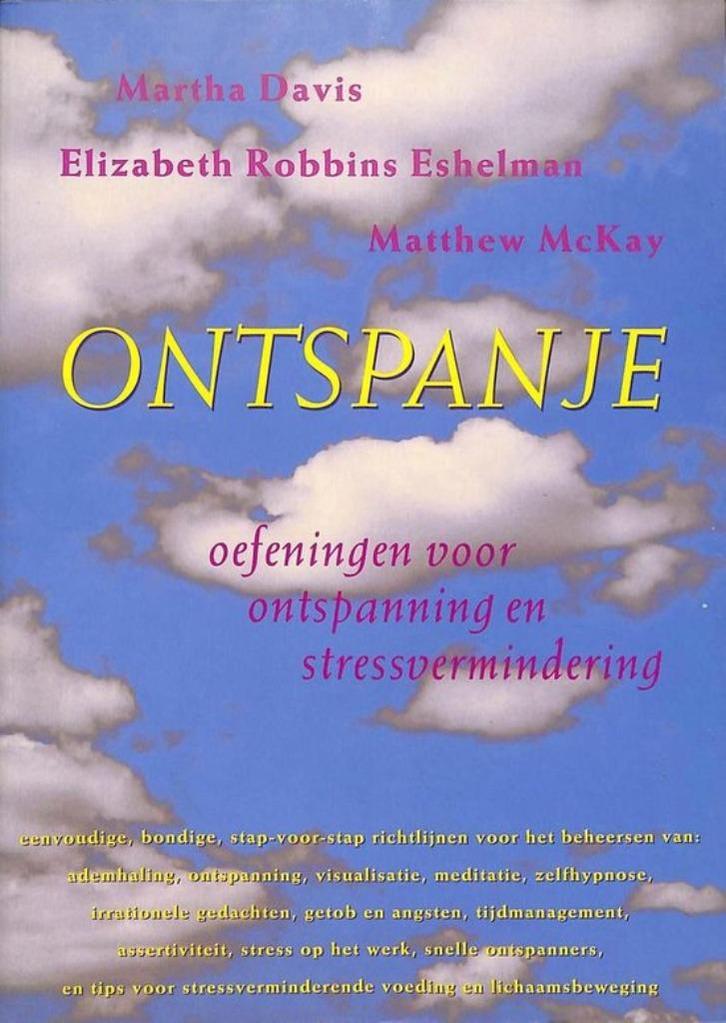 Martha Davis Ontspanje Oefeningen voor ontspanning en stress, Boeken, Esoterie en Spiritualiteit, Zo goed als nieuw, Instructieboek