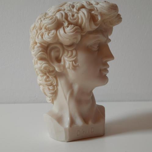 David van Michelangelo buste vintage, Antiek en Kunst, Kunst | Beelden en Houtsnijwerken, Ophalen of Verzenden