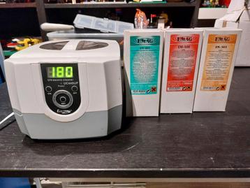 Electris Utrasoon Reiniger 1,3L met 3x vloeistof. beschikbaar voor biedingen