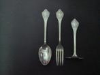 Nutricia bestek lepel, vork en schuivertje prima staat, Antiek en Kunst, Curiosa en Brocante, Ophalen of Verzenden