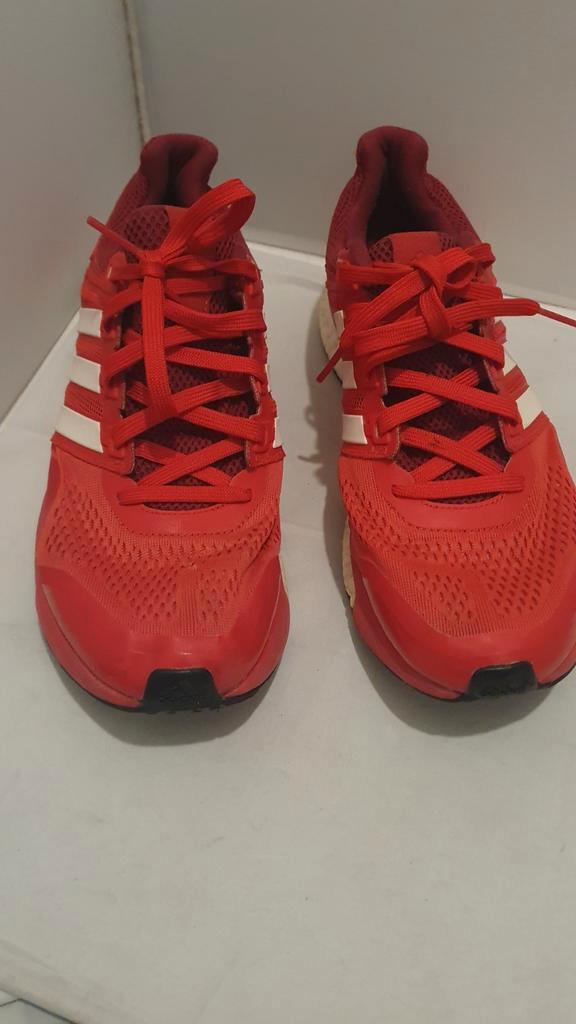 Adidas Sportschoenen Maat 42 - Rood, Sport en Fitness, Loopsport en Atletiek, Ophalen