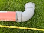 PVC Buis 110mm met Bocht - 2.7 Meter, Doe-het-zelf en Verbouw, Buizen en Afvoer, Ophalen, Afvoer, Gebruikt, Pvc
