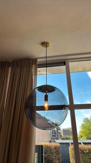 Design hanglamp rookglas - nieuw in doos beschikbaar voor biedingen