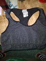 Sporttop grijs . Maat XL/XXL, Kleding | Dames, Sportkleding, Maat 46/48 (XL) of groter, Nieuw, Ophalen of Verzenden, Fitness of Aerobics