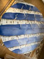 Gratis af te halen. Behang cirkel (gebruikt!) berkenbomen, Ophalen, Minder dan 10 m²