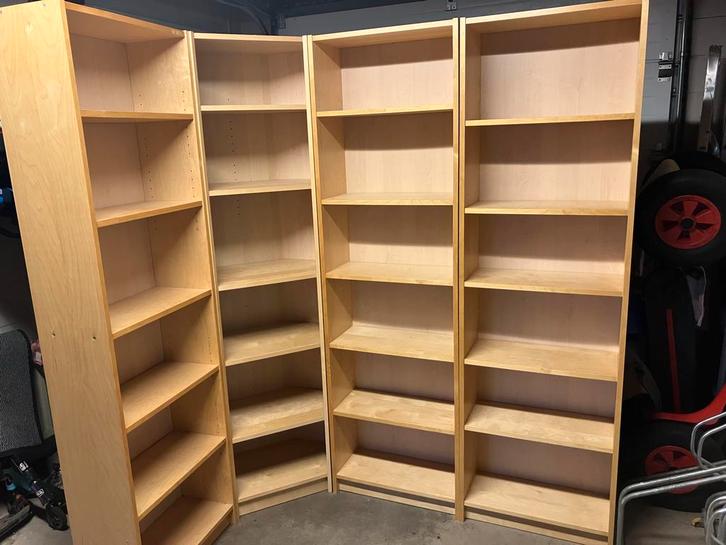 IKEA Billy Boekenkast hoogte 202cm, Huis en Inrichting, Woonaccessoires | Cd- en Dvd-rekken, Gebruikt, Cd's of Dvd's, 150 discs of meer