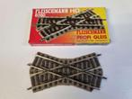 Fleischmann 6160 - Kruising rechts van 105 mm, Gebruikt, Gelijkstroom, Fleischmann, Rails