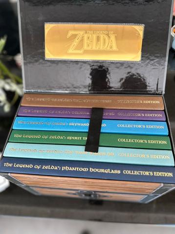 The legend of zelda Collectors edition chest beschikbaar voor biedingen