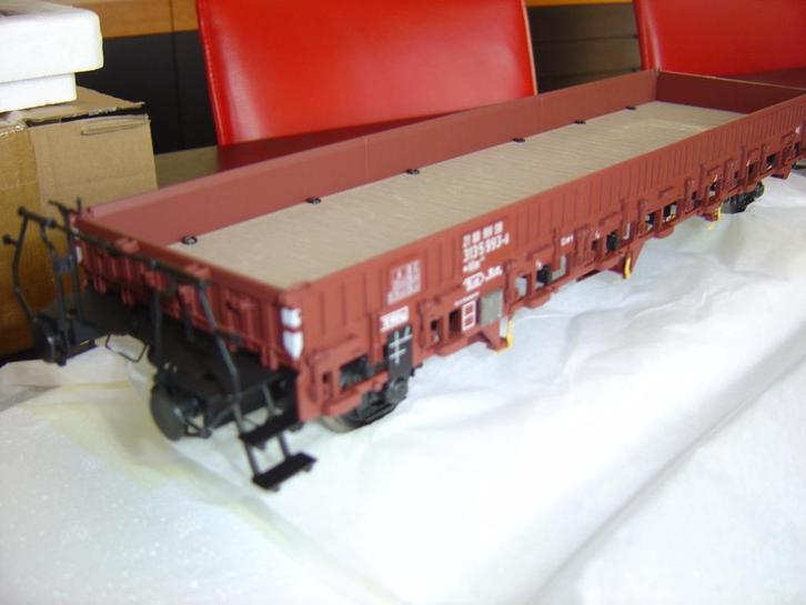 Spoor 1(1:32) Rongen wagen Rmms 33 KM 1, Hobby en Vrije tijd, Modeltreinen | Overige schalen, Nieuw, Wagon, Gelijkstroom of Wisselstroom