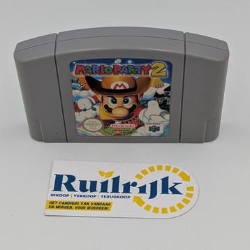 Marioparty 2 - Nintendo 64 Game beschikbaar voor biedingen