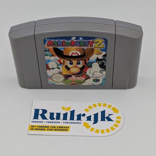 Marioparty 2 - Nintendo 64 Game, Spelcomputers en Games, Spelcomputers | Nintendo 64, Zo goed als nieuw