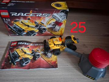 Veel Lego Sets - Racers, Technic, Atlantis etc.  beschikbaar voor biedingen