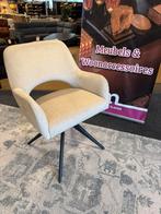 Eetkamerstoel Oscar met armleuningen en draaifunctie E-7103, Overige kleuren, #Eetkamerstoel#Draaibaar#Taupe#360graden#Modern